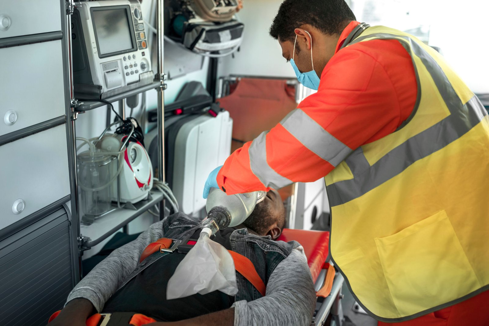side-view-paramedic-helping-man
